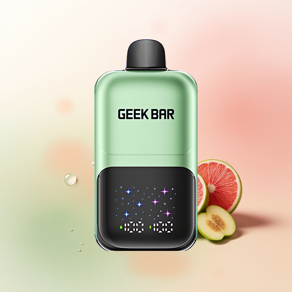 GEEK BAR 2GO 20ml 50000 Puffs Sour Candy & Sour Fruits Interactive Dual Tank Rechargeable Disposable Vape Pen