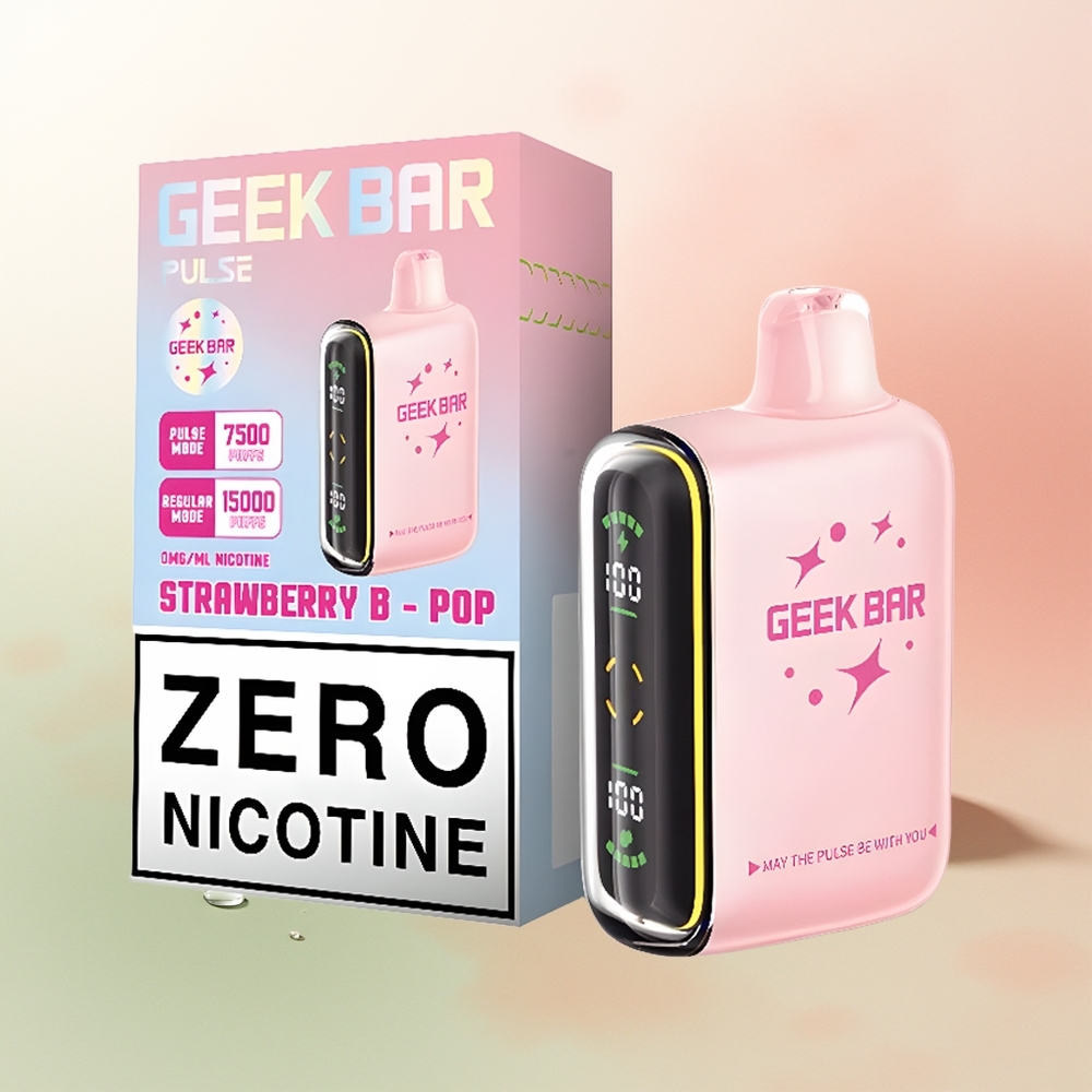 GEEK BAR Pulse 15000 Puffs Zero Nicotine 16ML 650mAh