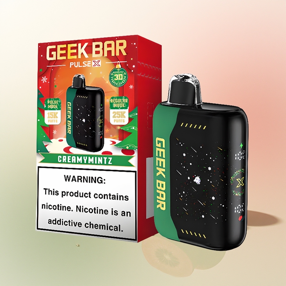 GEEK BAR Pulse X 25000 Puffs Dual Mesh USB Type-C Christmas Edition