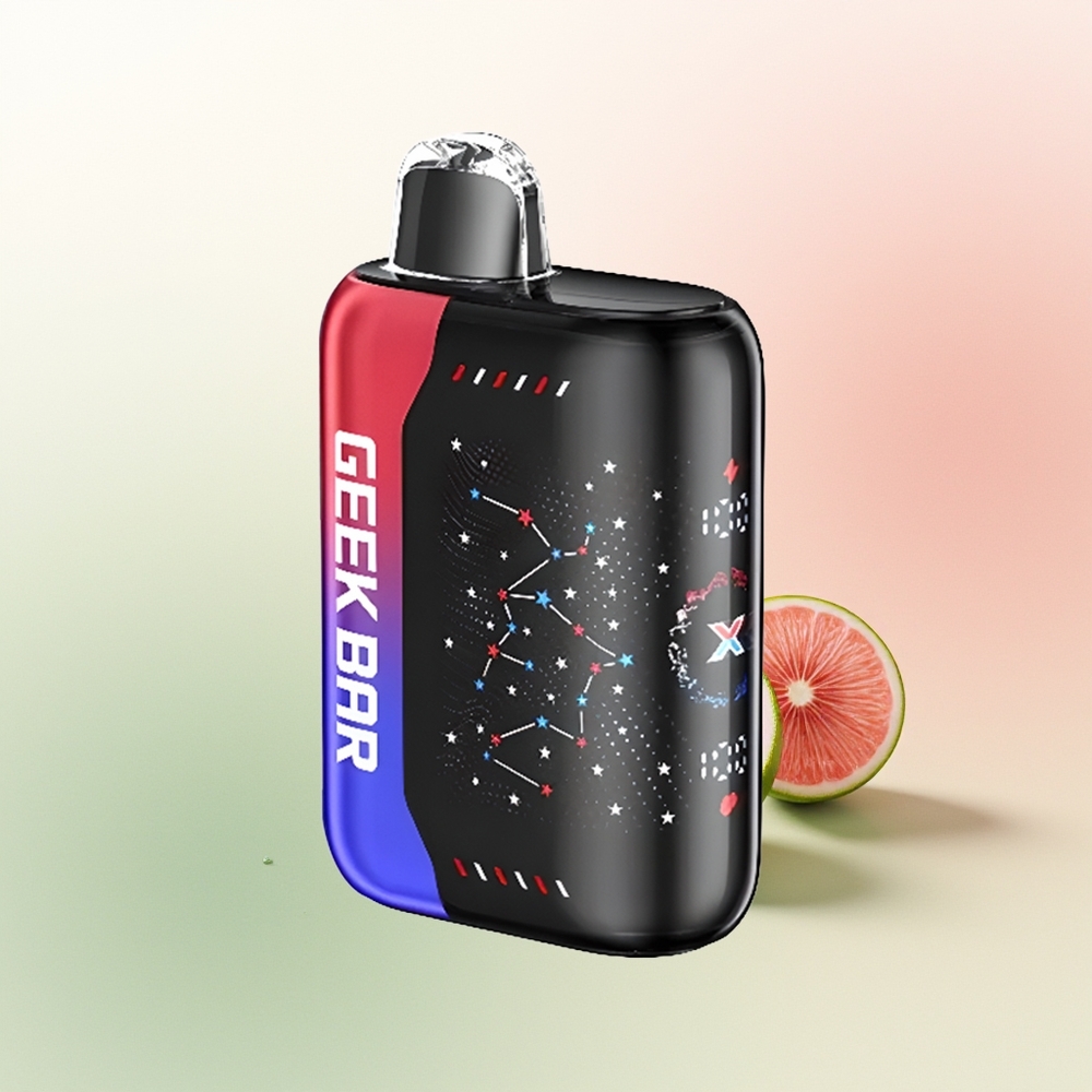 GEEK BAR Pulse X 25000 Puffs Patriot Edition with Dual Mesh Coil and USB Type-C Charging