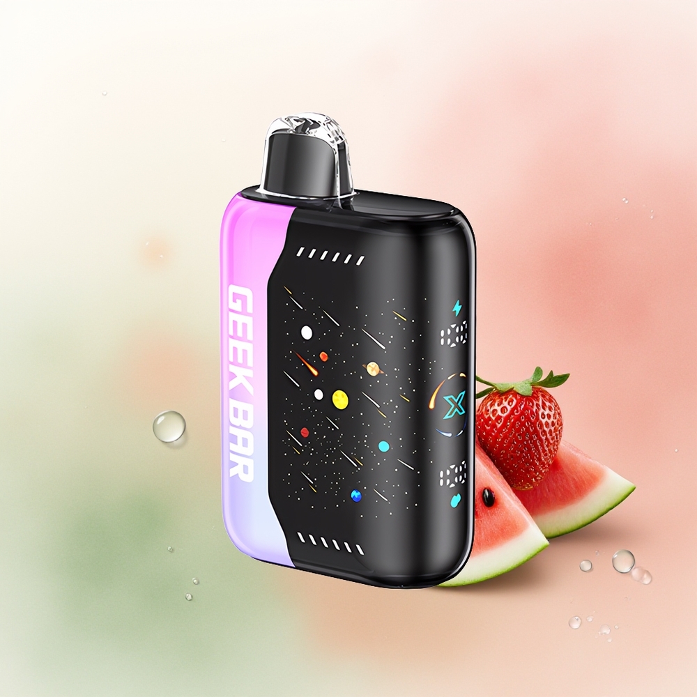 GEEK BAR Pulse X 42K Puffs Meteor Edition Puffs Strawberry Watermelon Dual Mesh Fast-Charging