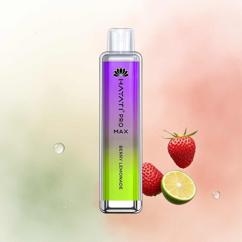 Hayati Pro Max 4000 Puffs Berry Lemonade Dual Mesh 2ml Rechargeable