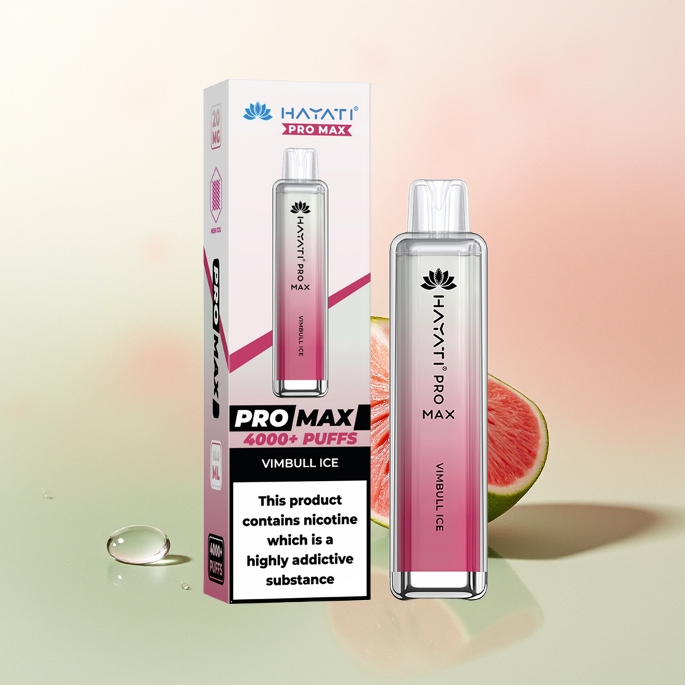Hayati Pro Max 4000 Puffs Frostburst Pro Dual Mesh 1400mAh Rechargeable