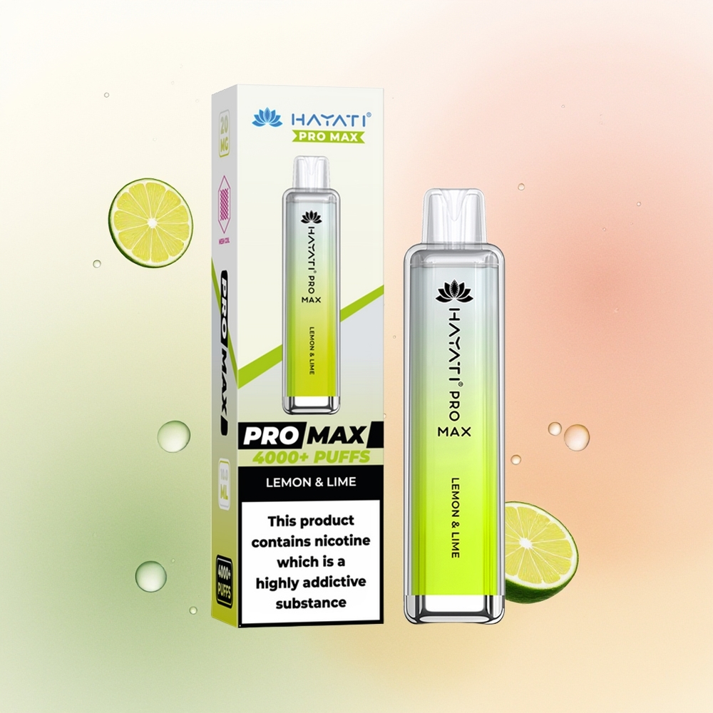 Hayati Pro Max 4000 Puffs Lemon & Lime Pro Dual Mesh 2ml