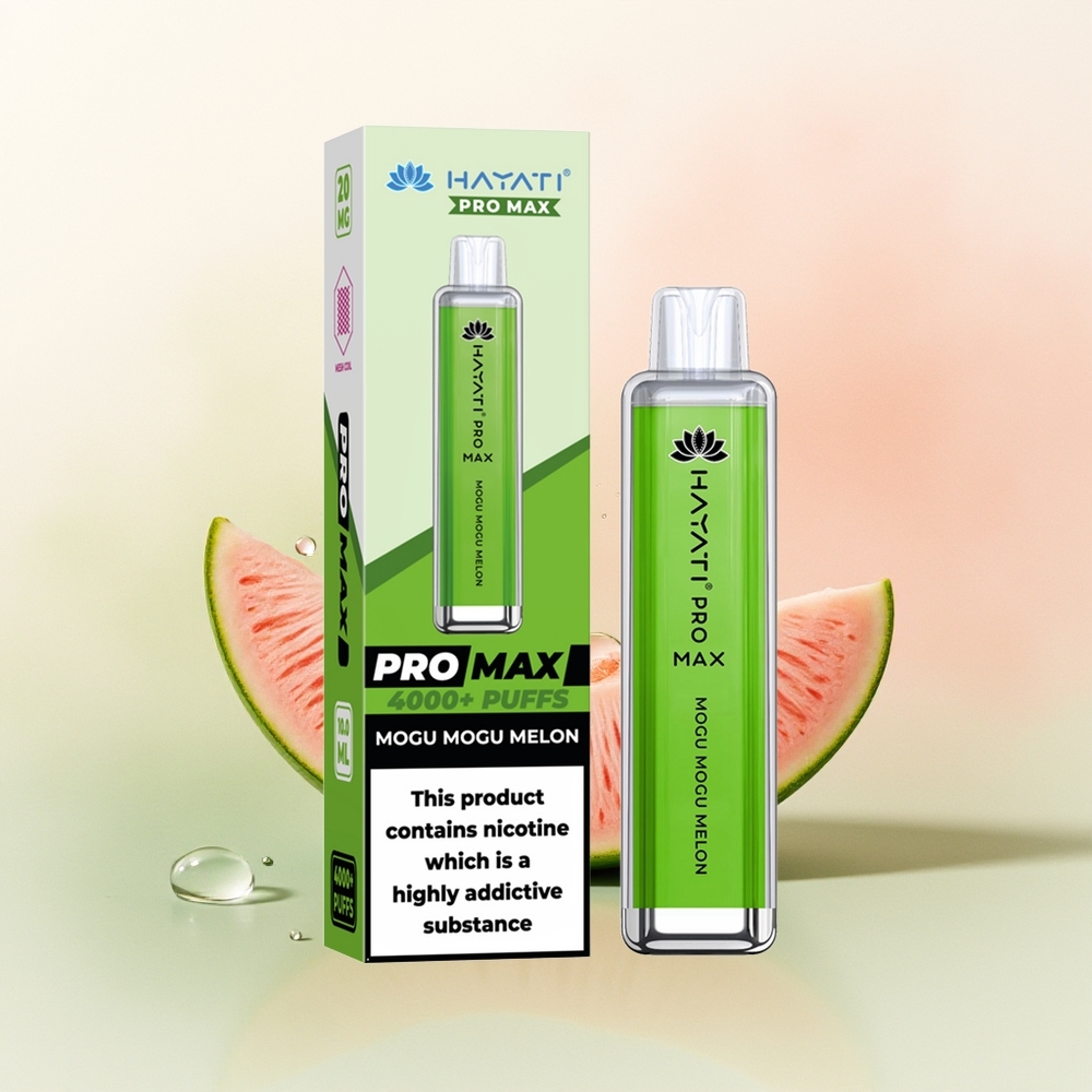 Hayati Pro Max 4000 Puffs Melon Mesh Pro Dual Ohm