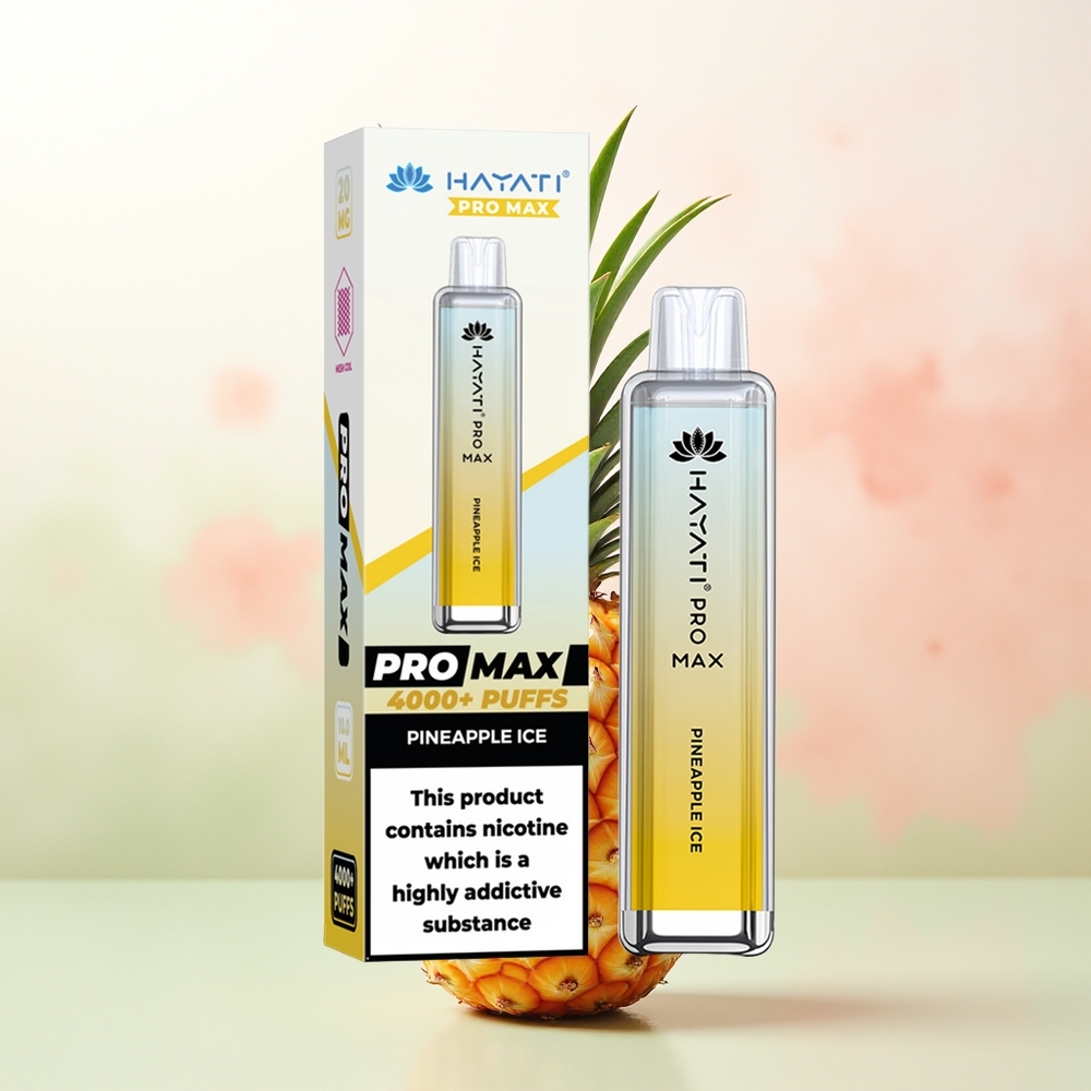Hayati Pro Max 4000 Puffs Pineapple Ice Pro Mesh 2ml