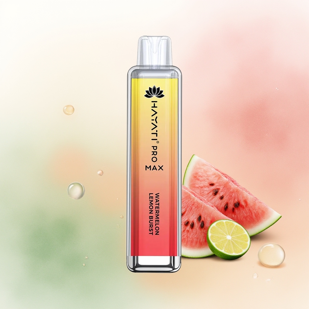 Hayati Pro Max 4000 Puffs Rechargeable Watermelon Lemon Burst