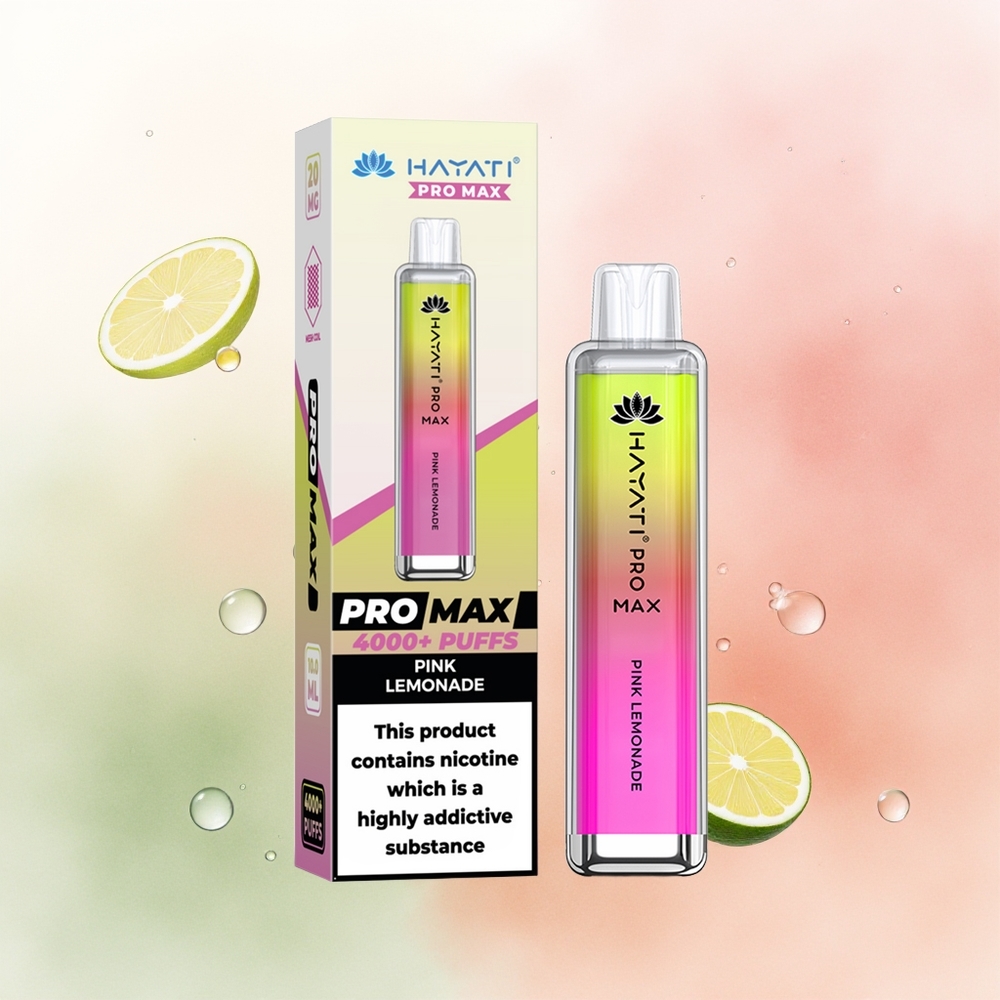 Hayati Pro Max 4000 Puffs Refill Pink Lemonade Disposable Vape