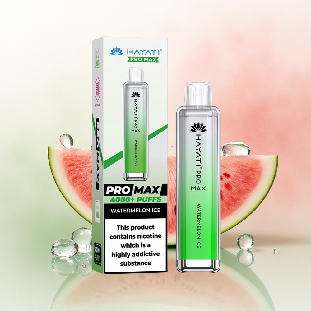 Hayati Pro Max 4000 Puffs Watermelon Ice Pro Mesh 5%