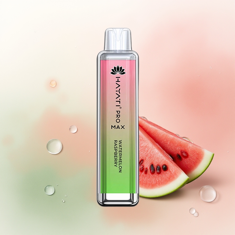 Hayati Pro Max 4000 Puffs Watermelon Raspberry Dual Mesh Rechargeable