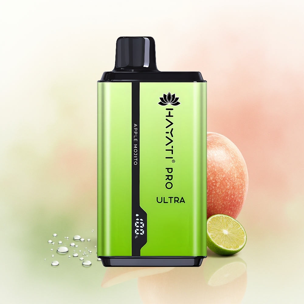 Hayati Pro Ultra 15000 Puffs Apple Mojito Ultra 850mAh 24ml