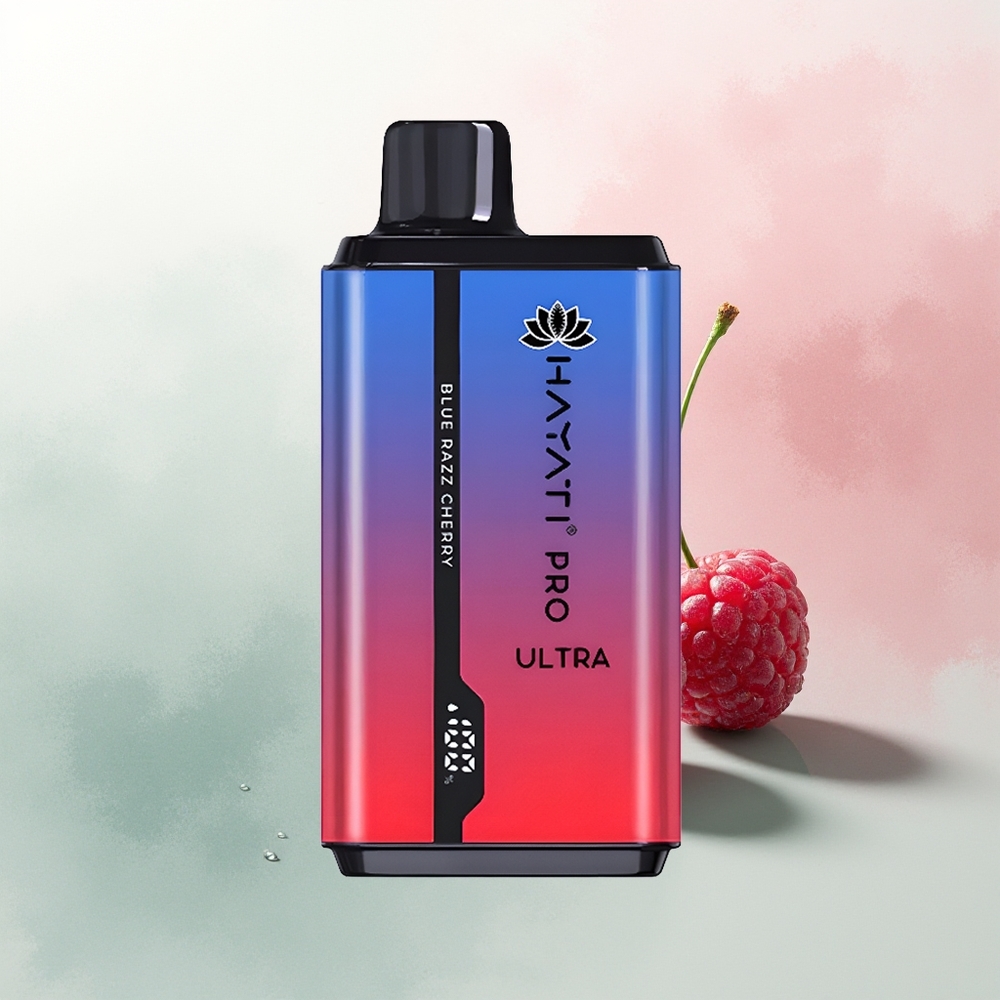 Hayati Pro Ultra 15000 Puffs Blue Razz Cherry Ultra 850mAh 24ml