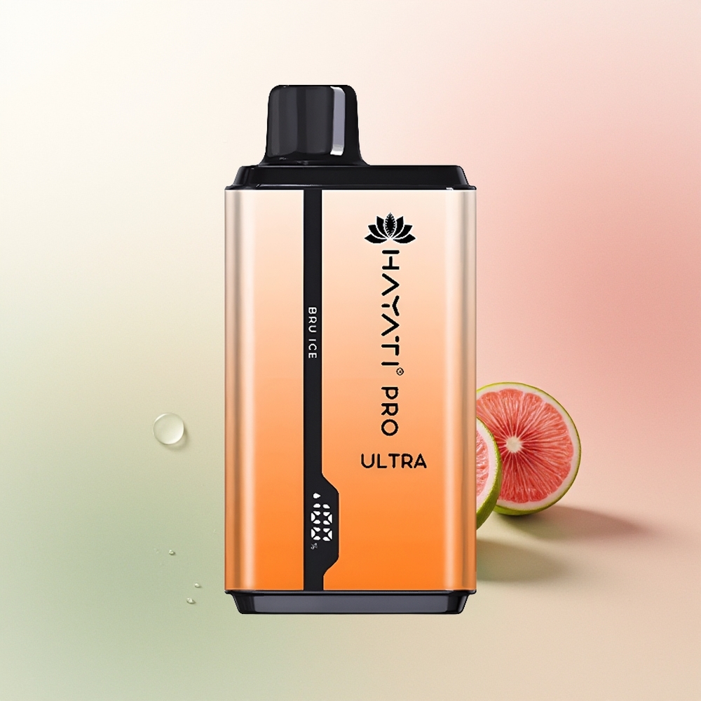 Hayati Pro Ultra 15000 Puffs Bru Ice Ultra 12ml 2%
