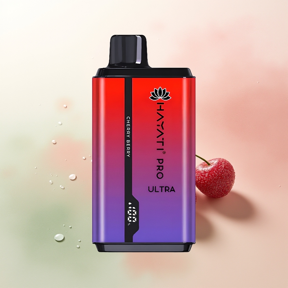 Hayati Pro Ultra 15000 Puffs Cherry Berry Ultra 850mAh 24ml