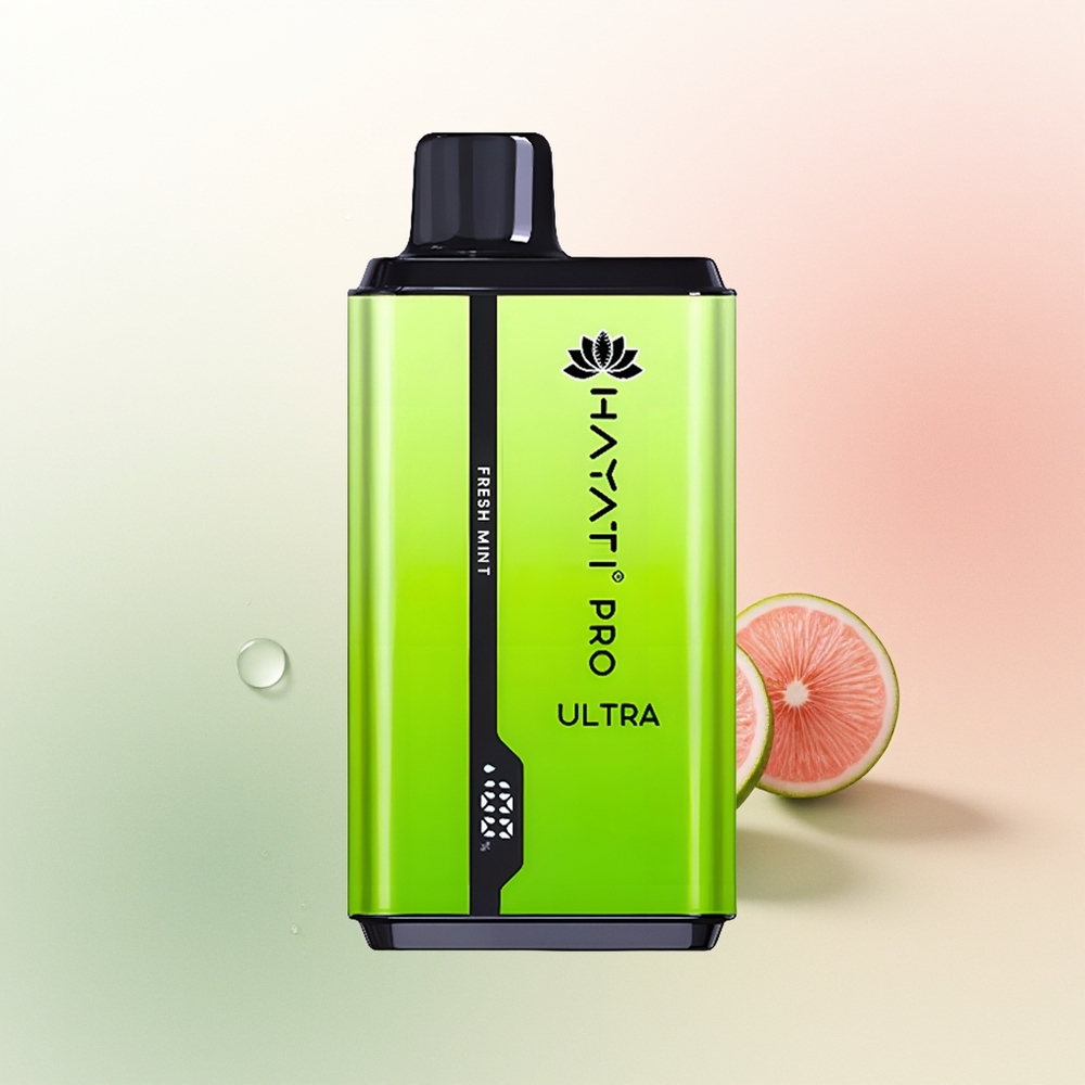 Hayati Pro Ultra 15000 Puffs Fresh Mint 850mAh 24ml