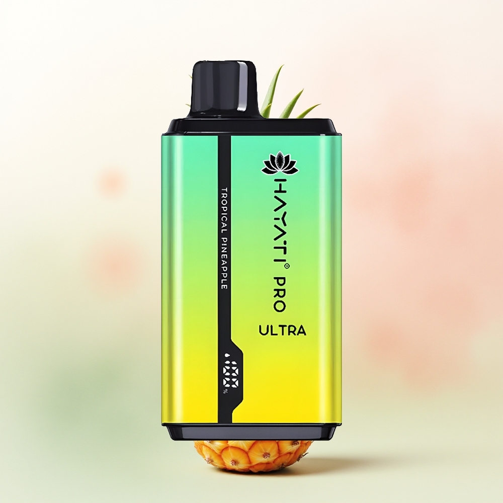 Hayati Pro Ultra 15000 Puffs Tropical Pineapple Ultra 850mAh 24ml