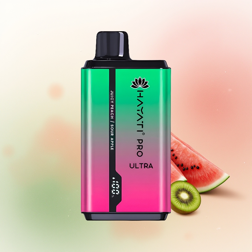 Hayati Pro Ultra 15000 Puffs Watermelon Kiwi Passionfruit 850mAh 24ml