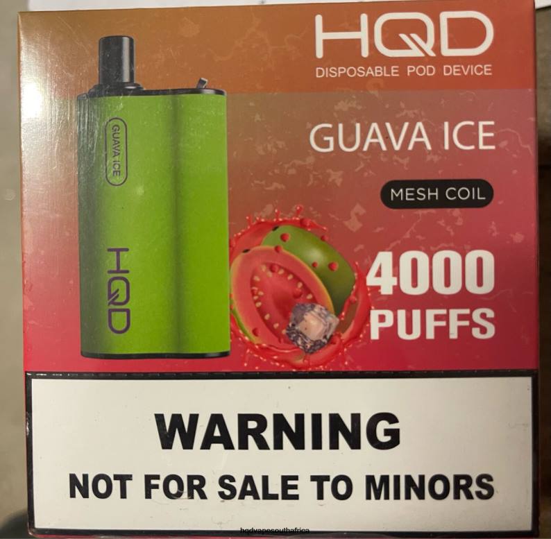 HQD BOX 4000 PUFFS RLLZ109 Guava Ice - HQD Online