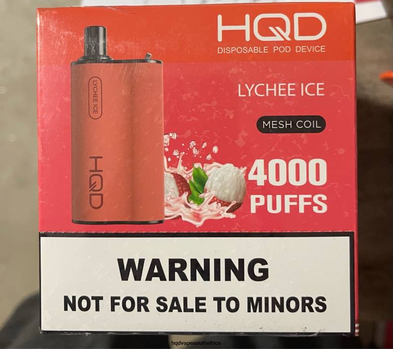 HQD BOX 4000 PUFFS RLLZ110 Lychee Ice - HQD Vapes Cheap
