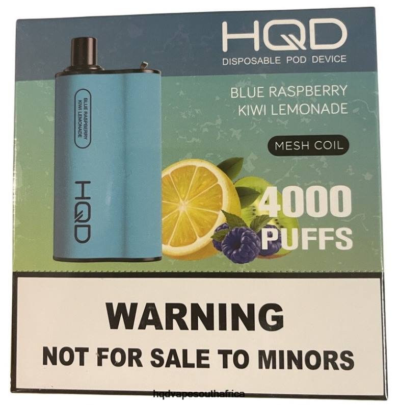 HQD BOX 4000 PUFFS RLLZ85 Blueberry Raspberry Kiwi Lemonade - HQD Vapes Sale