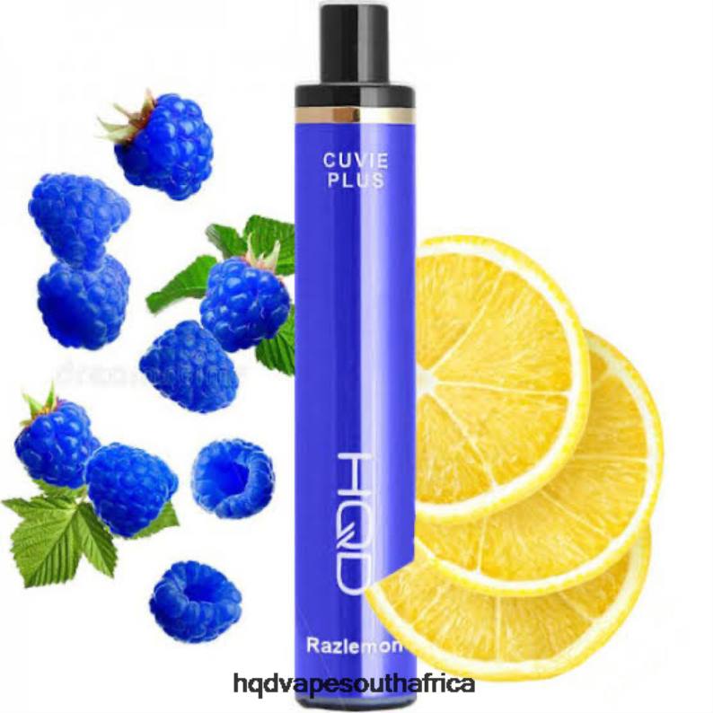 HQD CUVIE PLUS 1200 PUFFS RLLZ124 Raz Lemon - HQD Vape Nicotine