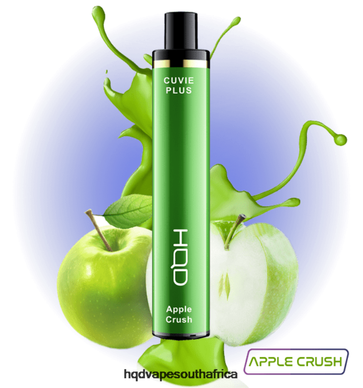 HQD CUVIE PLUS 1200 PUFFS RLLZ125 Apple Crush - HQD Vapes Sale