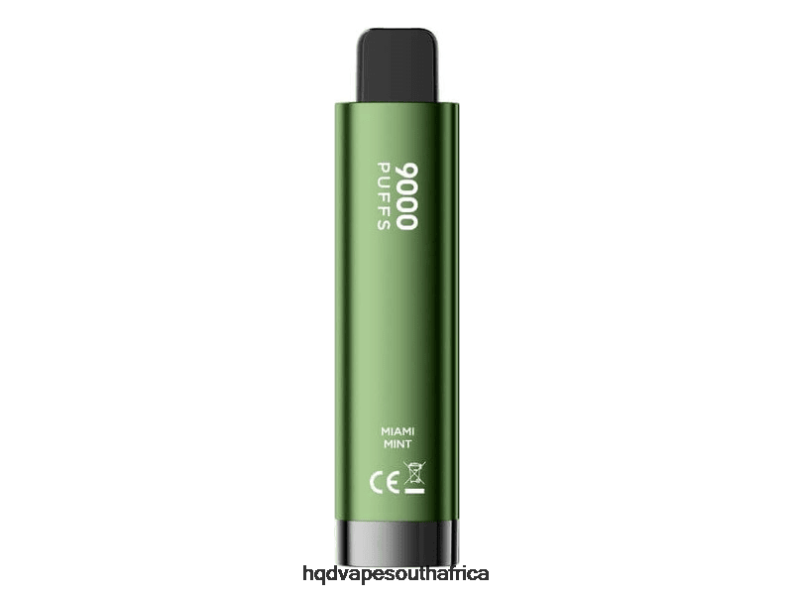 HQD CUVIE PLUS 2.0 DISPOSABLE RLLZ286 Miami Mint - HQD Vape South Africa