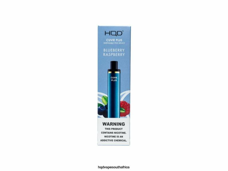 HQD CUVIE PLUS DISPOSABLE VAPE RLLZ147 Blueberry Raspberry - HQD Vape Cape Town