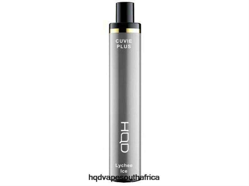 HQD CUVIE PLUS DISPOSABLE VAPE RLLZ213 Lychee Ice - HQD Vape Flavours