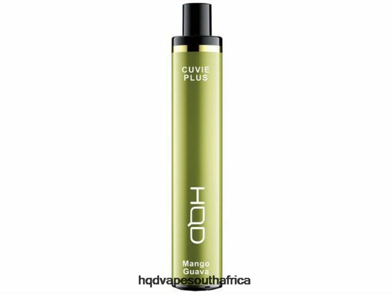 HQD CUVIE PLUS DISPOSABLE VAPE RLLZ214 Mango Guava - HQD Vape Nicotine
