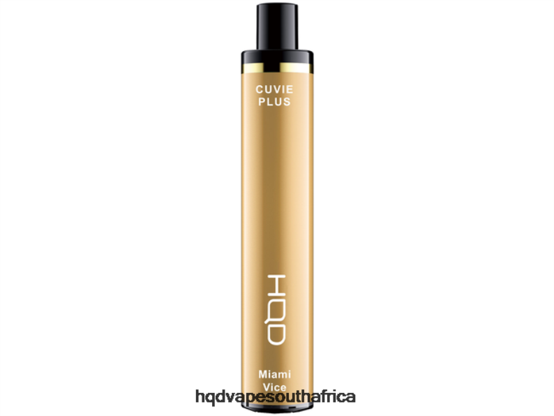 HQD CUVIE PLUS DISPOSABLE VAPE RLLZ220 Miami Vice - HQD Vapes Cheap
