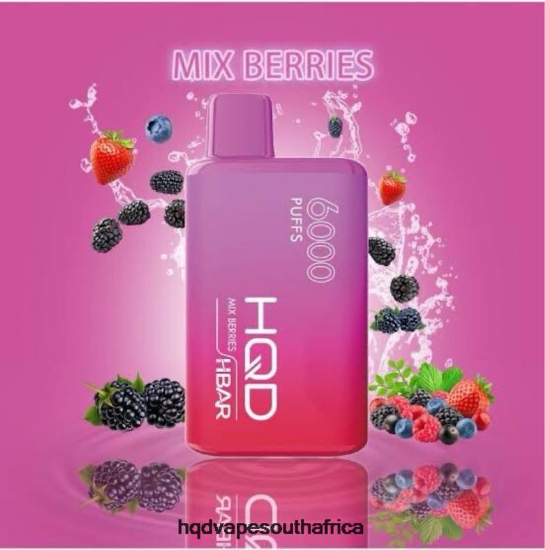 HQD HBAR 6000 PUFFS RLLZ50 Frozen Mix Berries - HQD Vapes Cheap