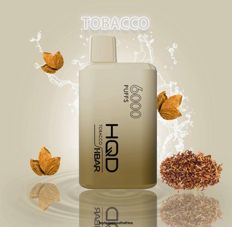 HQD HBAR 6000 PUFFS RLLZ52 Tobacco - HQD Flavors