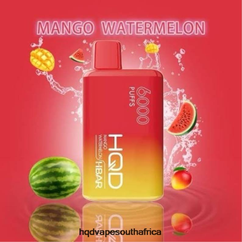 HQD HBAR 6000 PUFFS RLLZ55 Mango Watermelon - HQD Vapes Sale